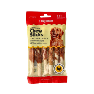 DOGMAN Koerale Närimisrull kanafileega 6tk, S 12cm 75g