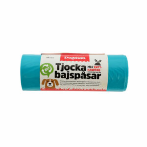 DOGMAN Väljaheitekotid sangadega 50tk/pk TÜRKIIS