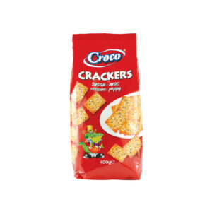 CROCO Soolakreekerid seesami- ja mooniseemnetega 400g