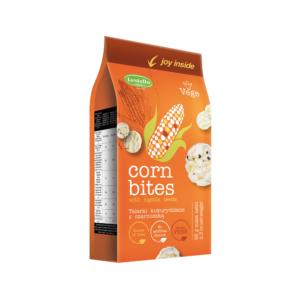 LESTELLO Maisiampsud aed-mustköömne seemnetega 65g (PARIM ENNE: 30.04.2026)