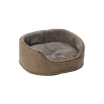 DOGMAN Pehme ase Sherpa kõrge äärega (pruun) suurus L 70x53x25cm