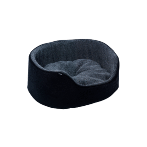 DOGMAN Pehme ase Sherpa kõrge äärega must suurus S 50x43x21cm