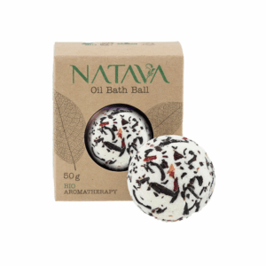 NATAVA õliga vannipall Hibiskus 50g