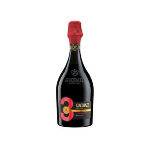 GIACOBAZZI "3" VINO SPUMANTE DRY CUVEE ROUGE 10% (punane, kuiv vahuvein) 750ml