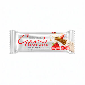 GAM's MULTILAYER kihiline proteiinibatoon Maasika 50g (PARIM ENNE: 17.08.2026)